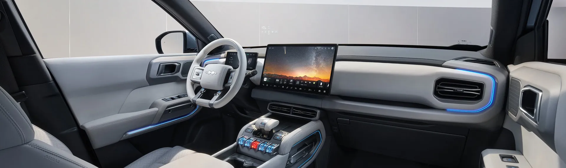 BYD Leopard 3 — фото 11, інтер’єр