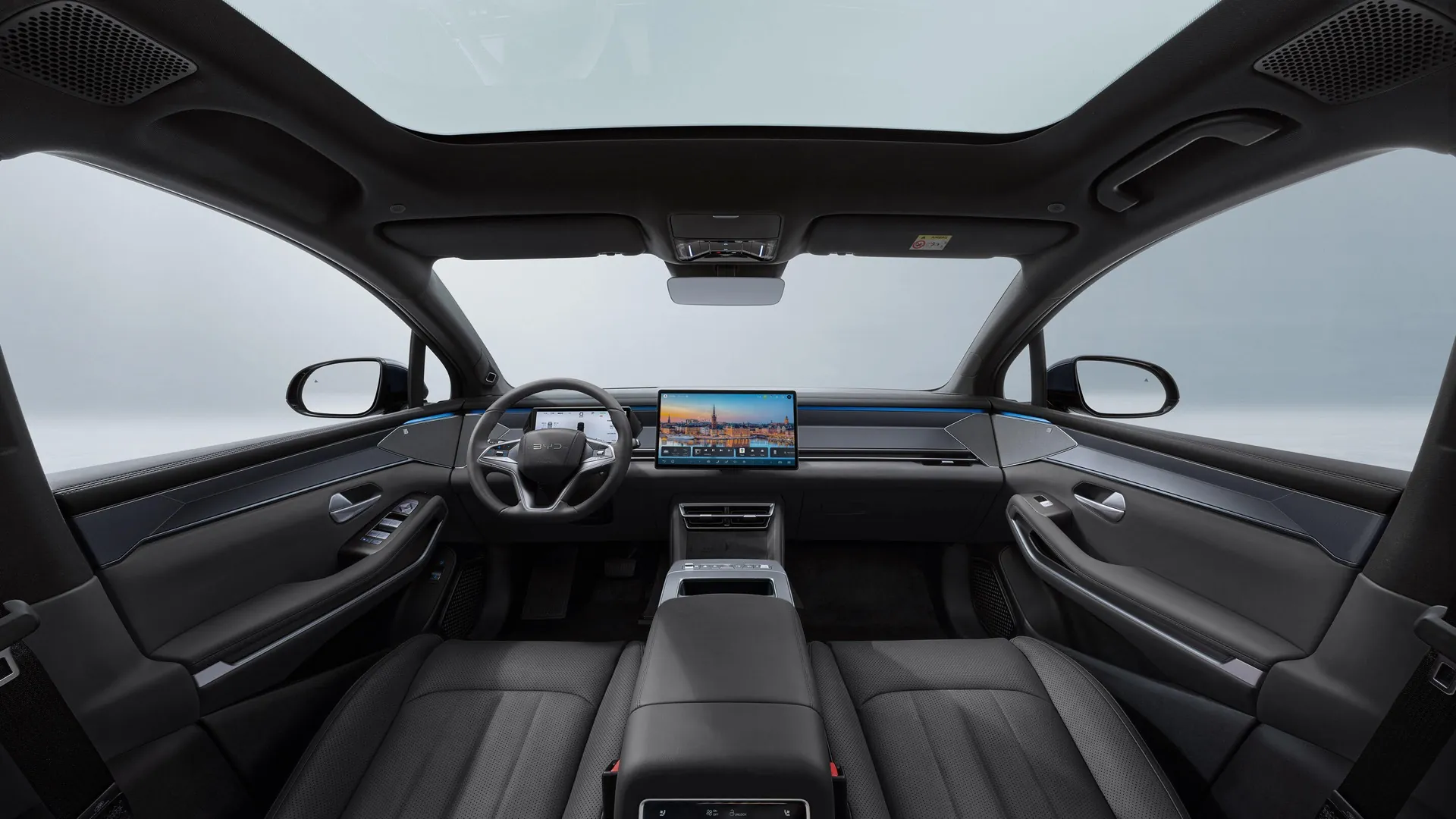 BYD Tang L DM-i — фото 4, інтер’єр