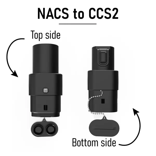 Перехідник Tesla NACS – CCS2 Combo, 250 кВт
